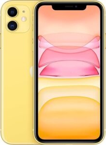 Apple iPhone 11 (64GB) - Yellow (Renewed)