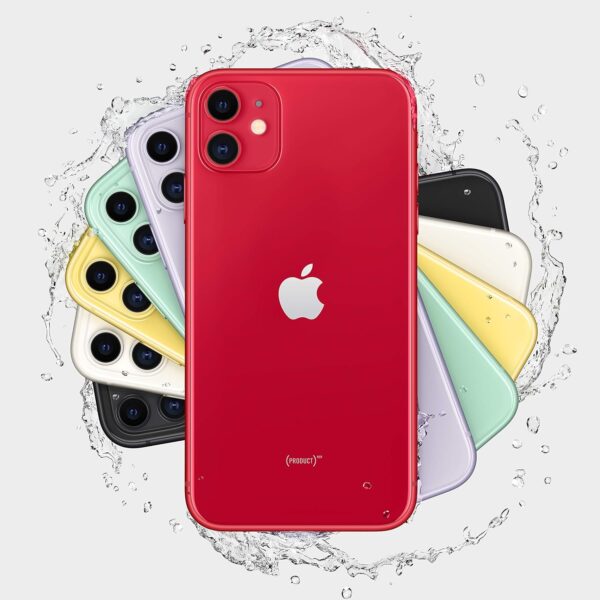 Apple iPhone 11 (64GB) - (PRODUCT) RED (Renewed) - Image 3